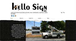 Desktop Screenshot of hellosignllc.com